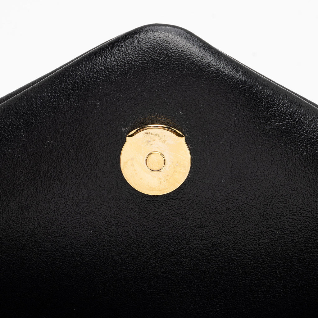Saint Laurent Matelasse Calfskin Monogram LouLou Chain Medium Shoulder Bag