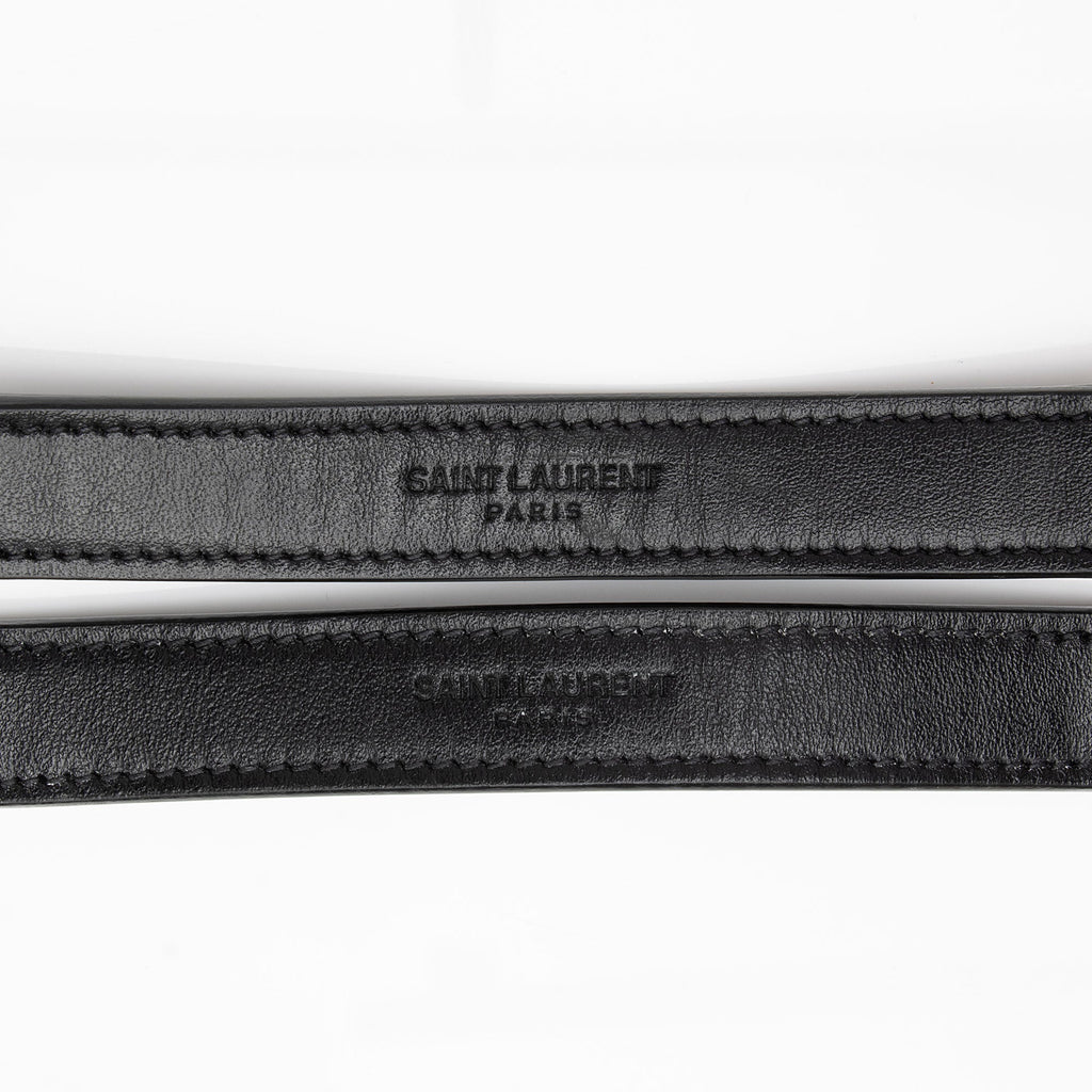 Saint Laurent Matelasse Calfskin Monogram LouLou Chain Medium Shoulder Bag