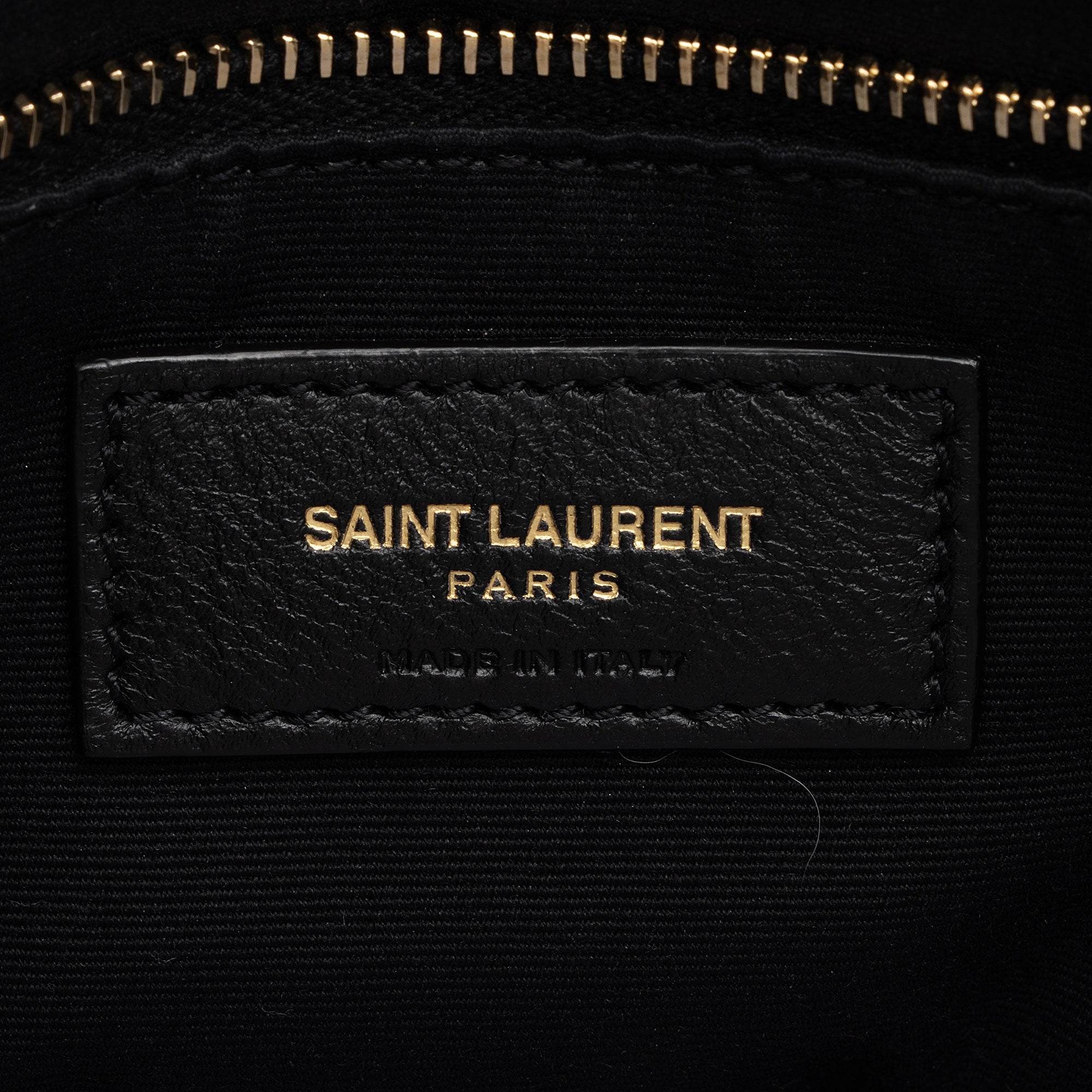 Saint Laurent Matelasse Calfskin Monogram LouLou Chain Medium Shoulder Bag