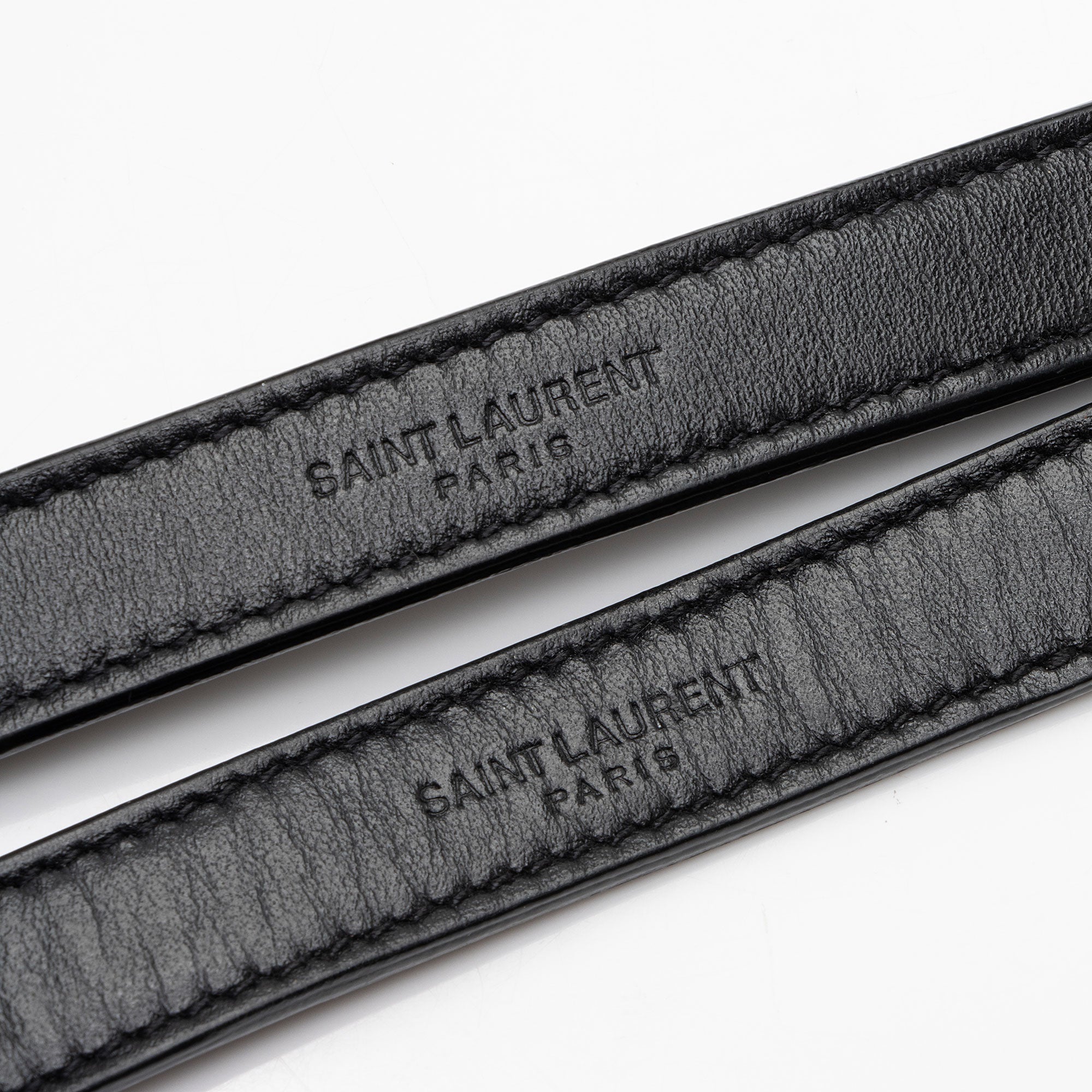 Saint Laurent Matelasse Calfskin Monogram LouLou Chain Medium Shoulder Bag (SHF-qrpSTt)