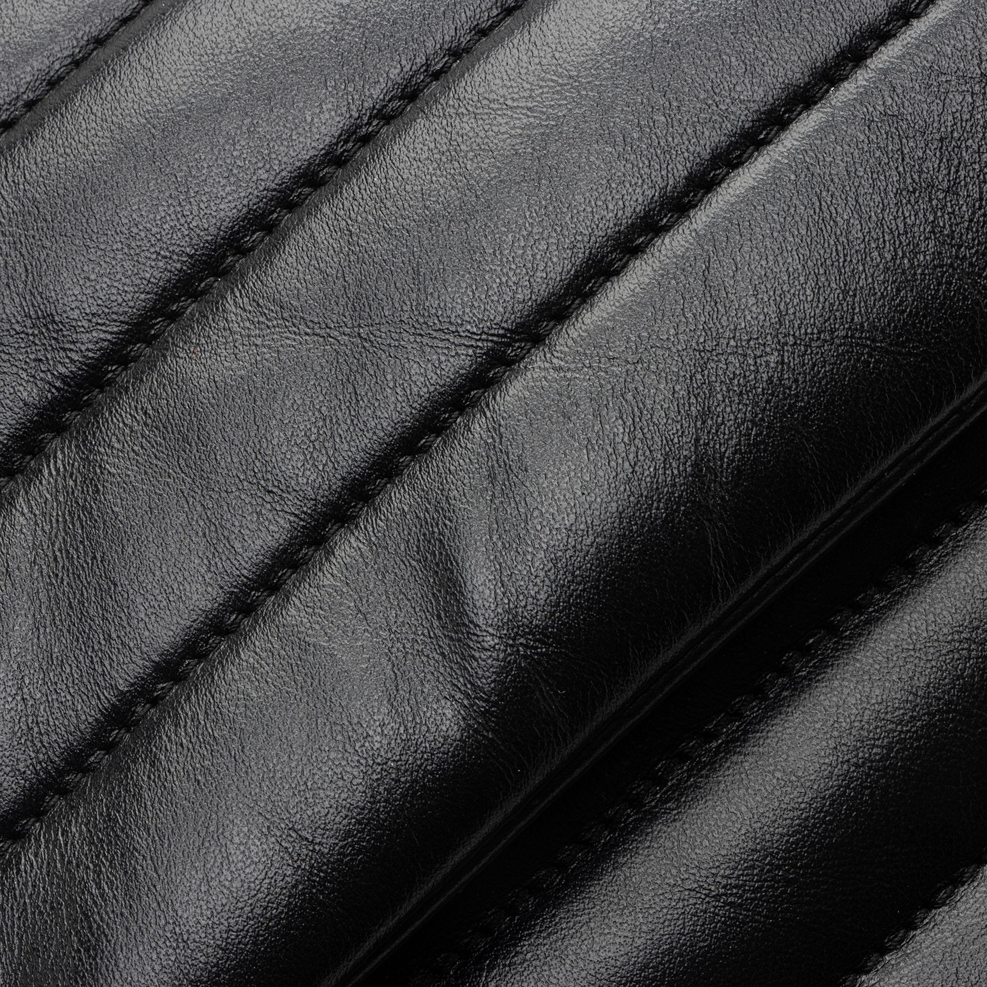 Saint Laurent Matelasse Calfskin Monogram LouLou Chain Medium Shoulder Bag