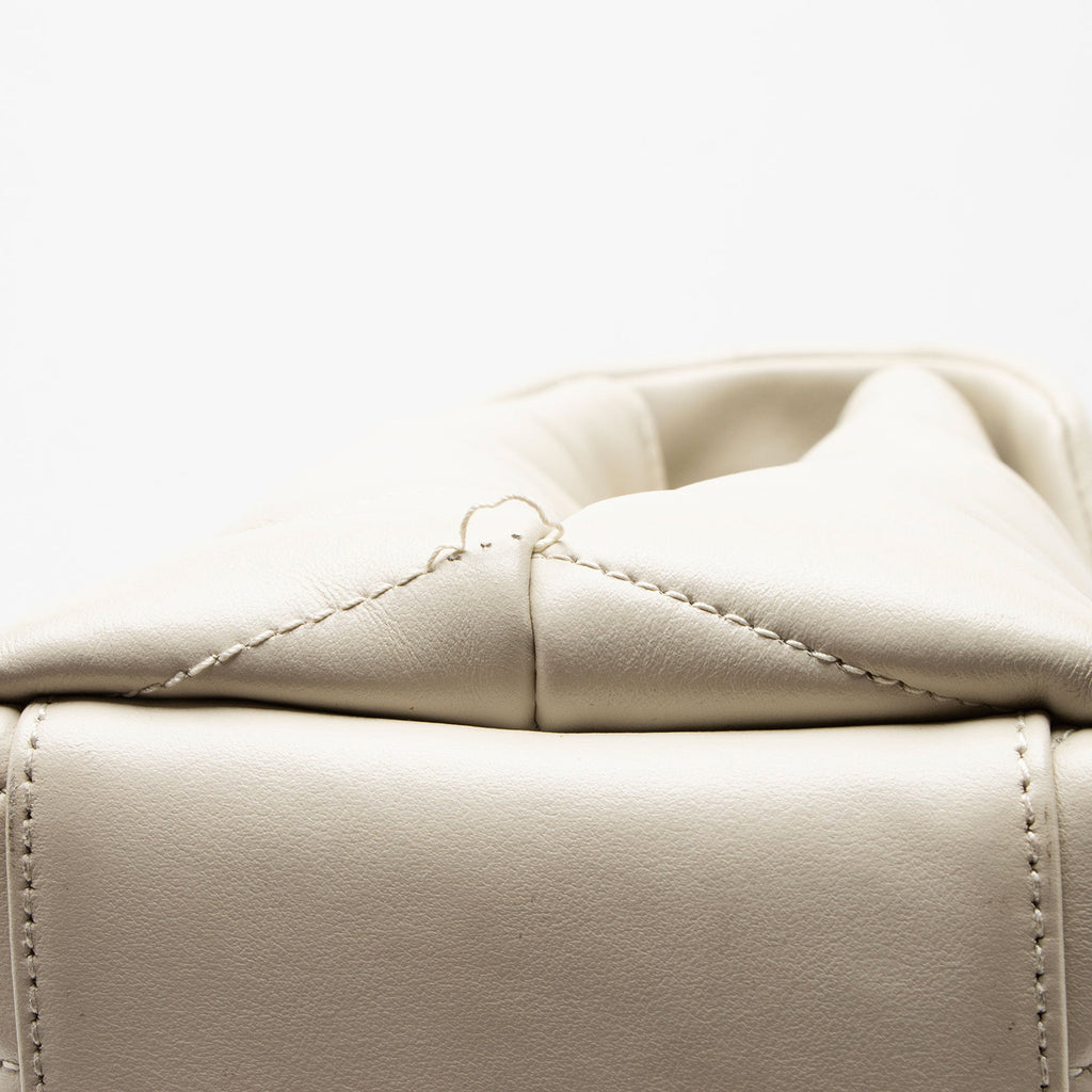 Saint Laurent Matelasse Calfskin Monogram LouLou Chain Medium Shoulder Bag