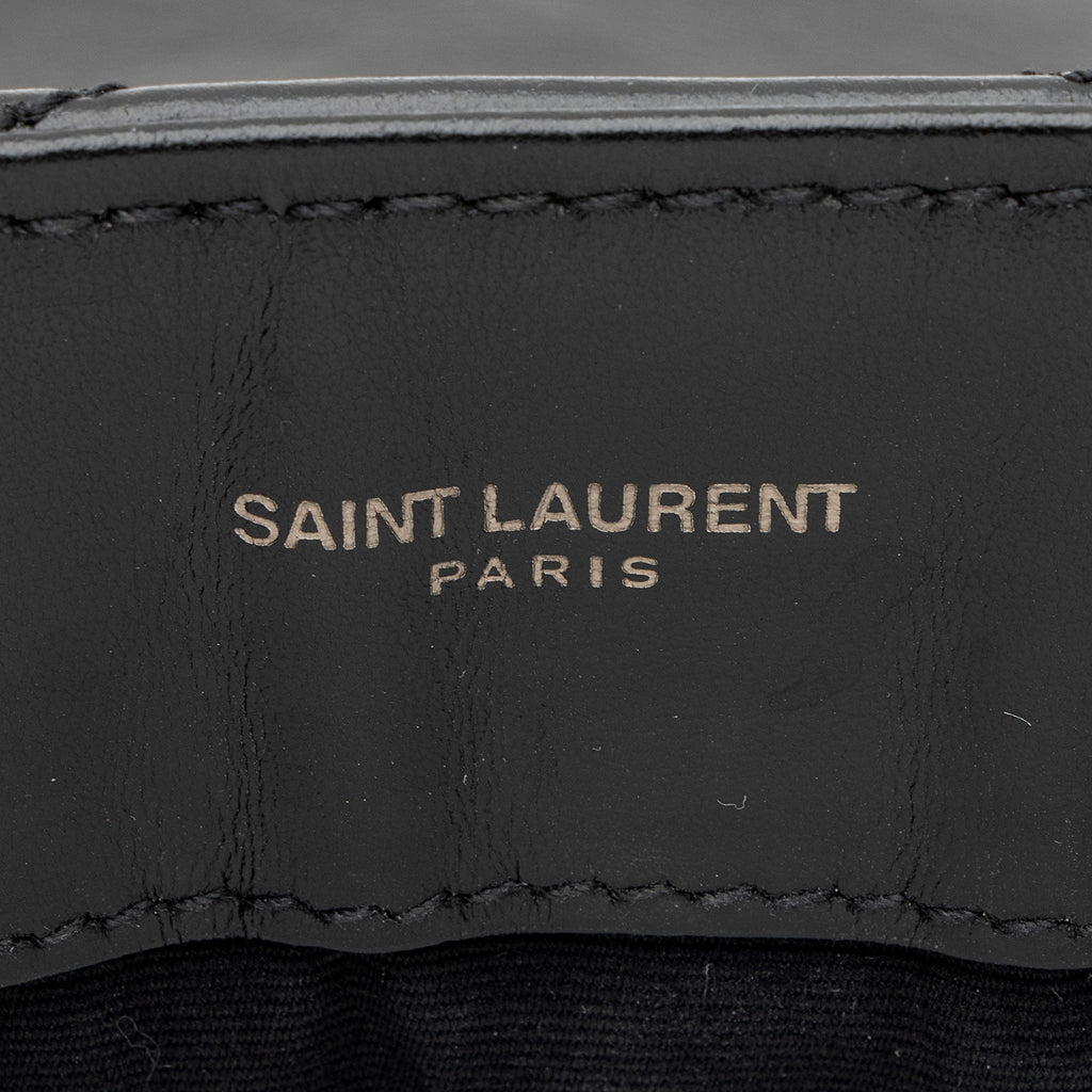 Saint Laurent Matelasse Calfskin Monogram LouLou Chain Medium Shoulder Bag