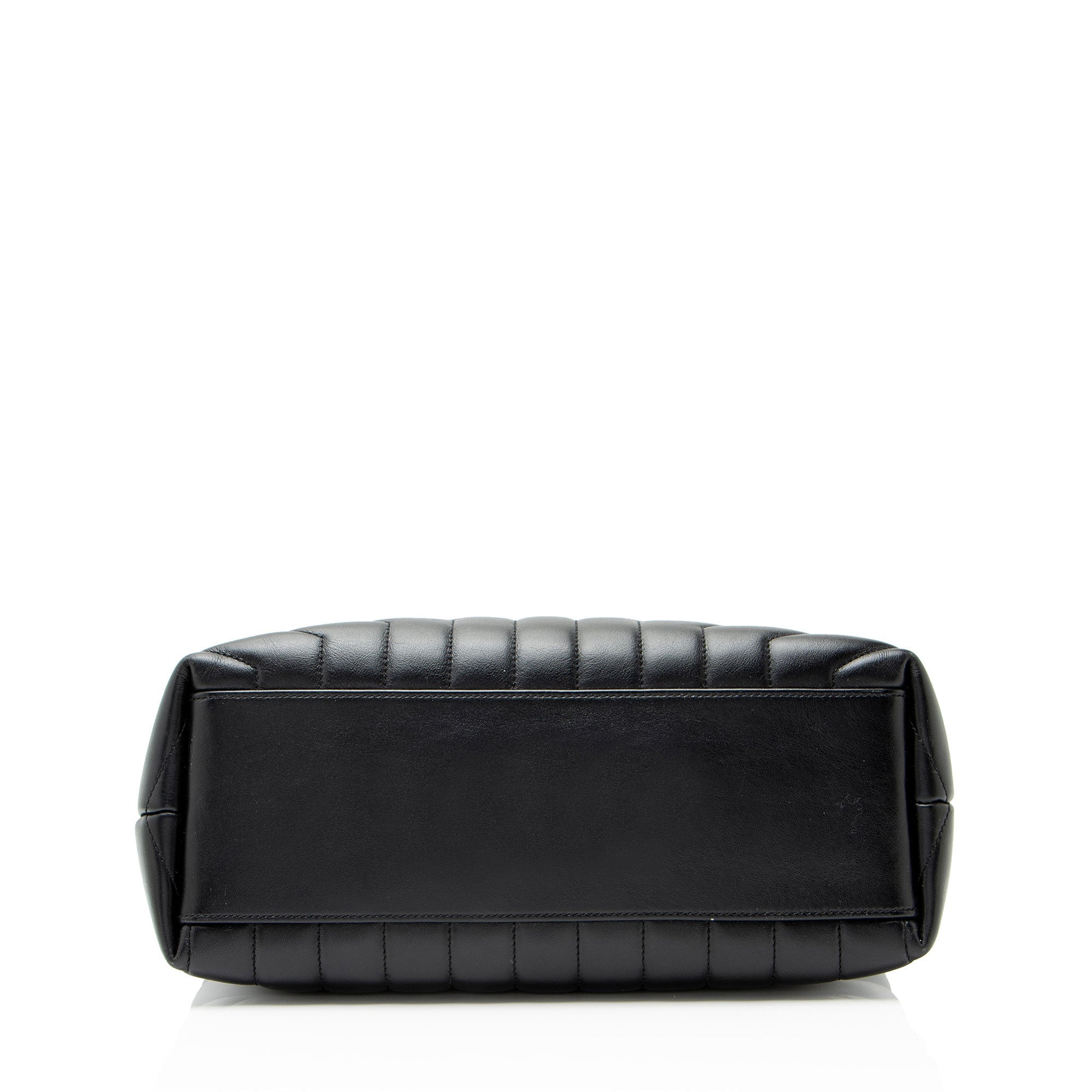 Saint Laurent Matelasse Calfskin Monogram LouLou Chain Medium Shoulder Bag