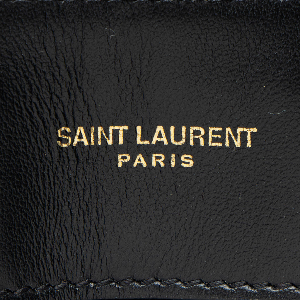 Saint Laurent Matelasse Calfskin Monogram LouLou Chain Medium Shoulder Bag