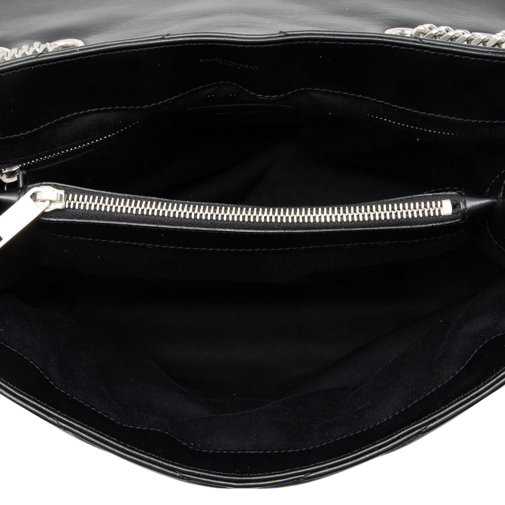Saint Laurent Matelasse Calfskin Monogram LouLou Chain Medium Shoulder Bag