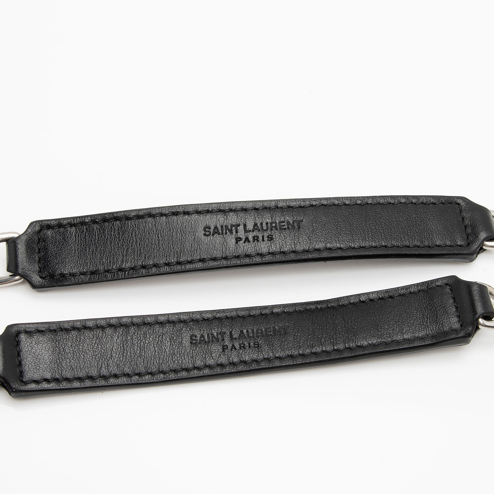 Saint Laurent Matelasse Calfskin Monogram LouLou Chain Small Crossbody Bag (SHF-XeDlWE)