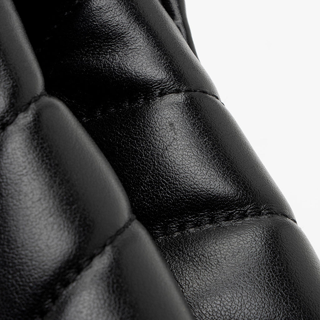 Saint Laurent Matelasse Calfskin Monogram LouLou Chain Small Crossbody (SHF-acKu6w)