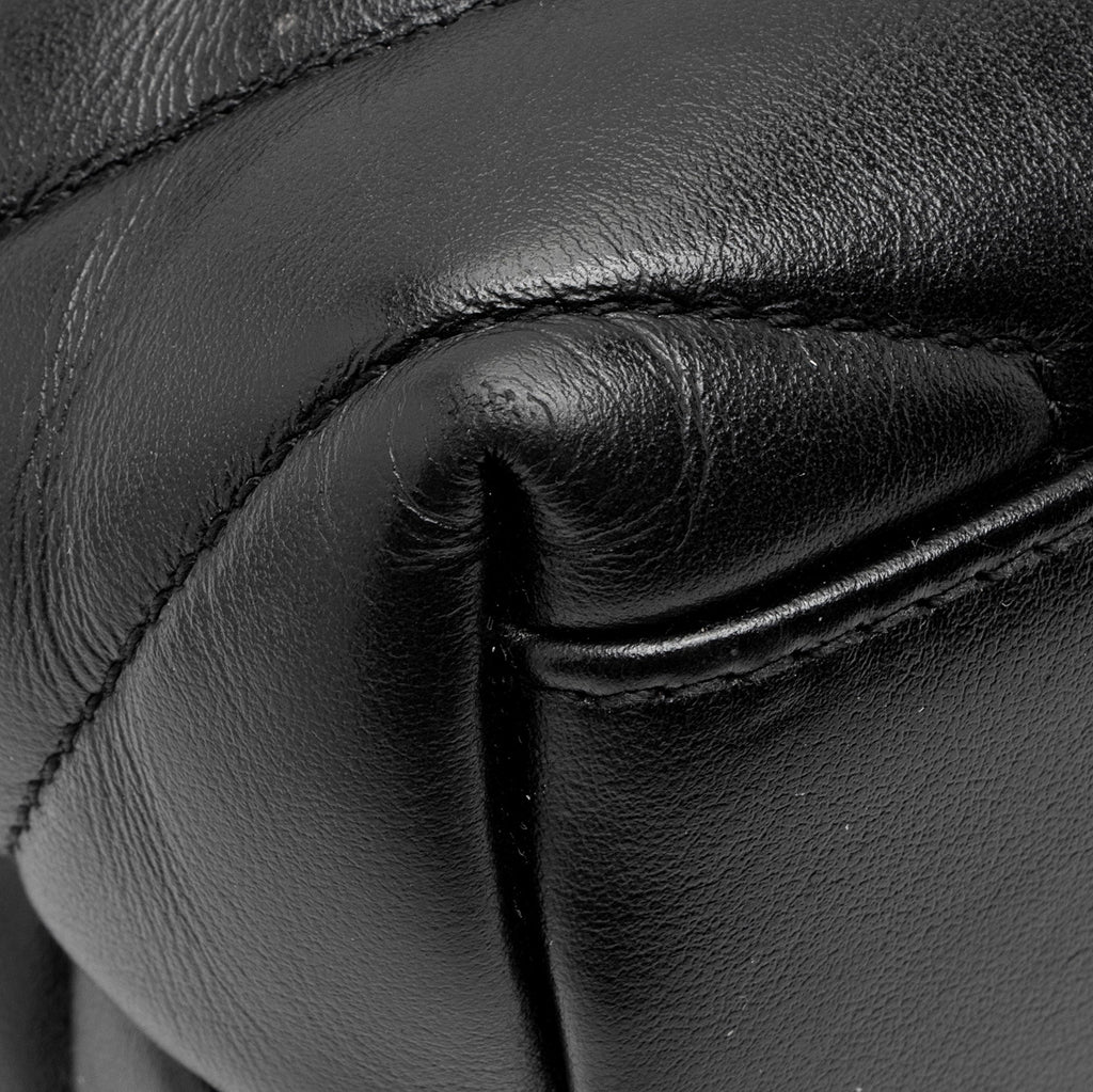 Saint Laurent Matelasse Calfskin Monogram LouLou Chain Small Crossbody