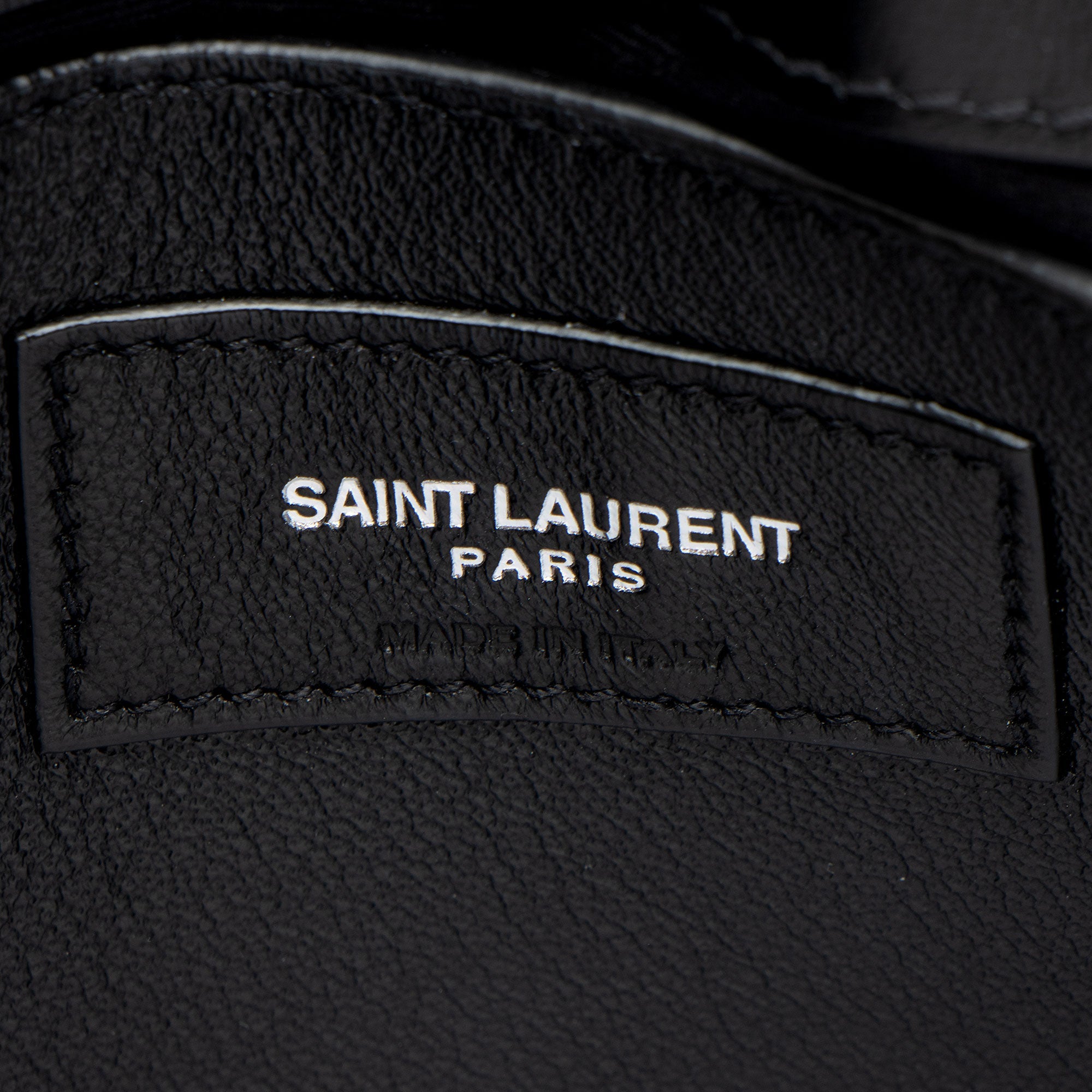 Saint Laurent Matelasse Calfskin Monogram LouLou Chain Small Shoulder Bag