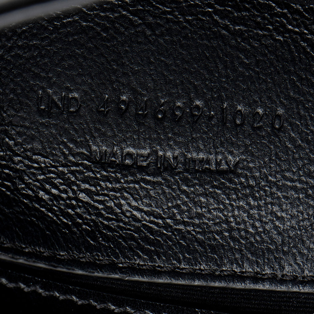 Saint Laurent Matelasse Calfskin Monogram LouLou Chain Small Shoulder Bag