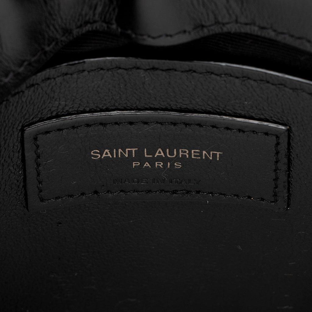 Saint Laurent Matelasse Calfskin Monogram LouLou Chain Small Shoulder Bag