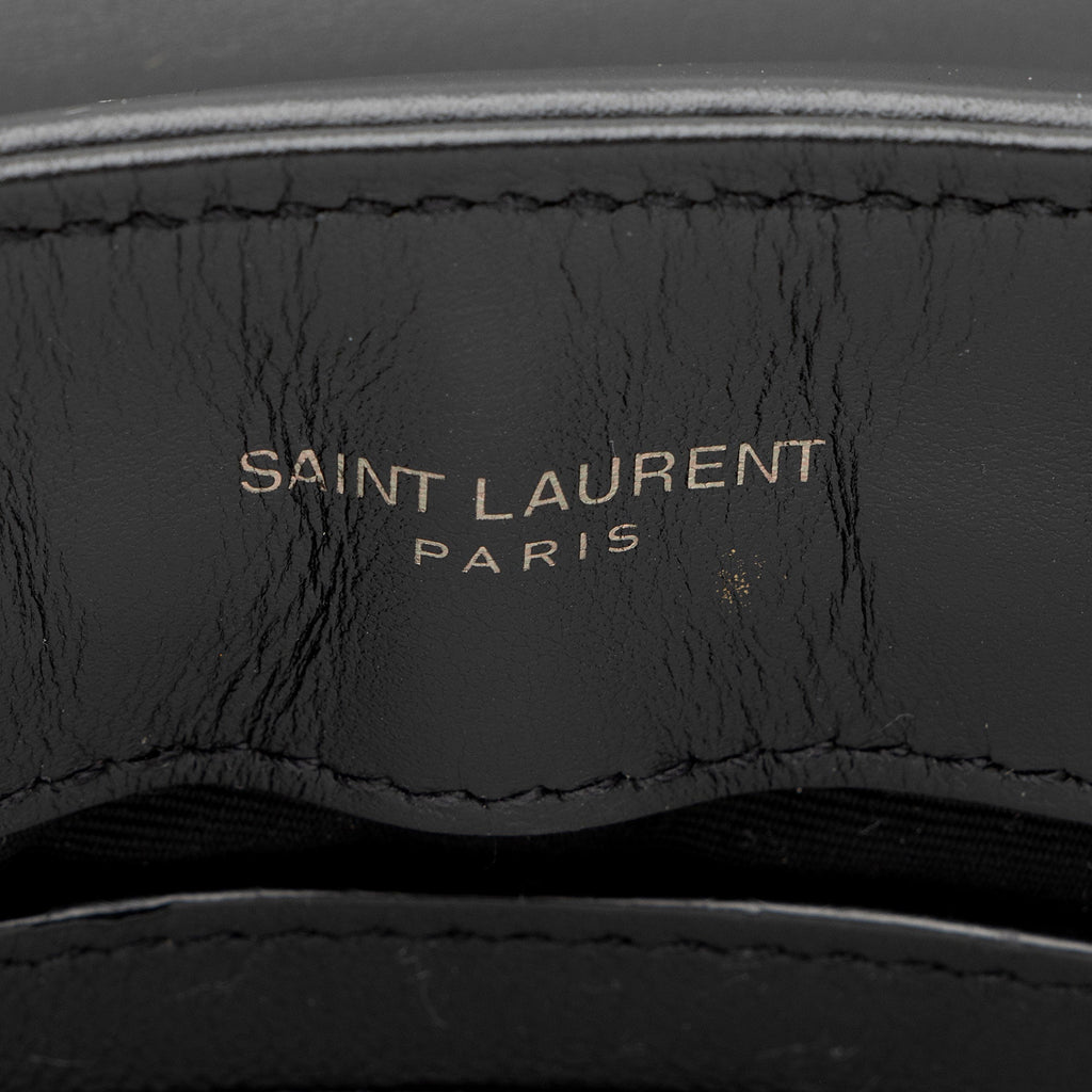 Saint Laurent Matelasse Calfskin Monogram LouLou Chain Small Shoulder Bag
