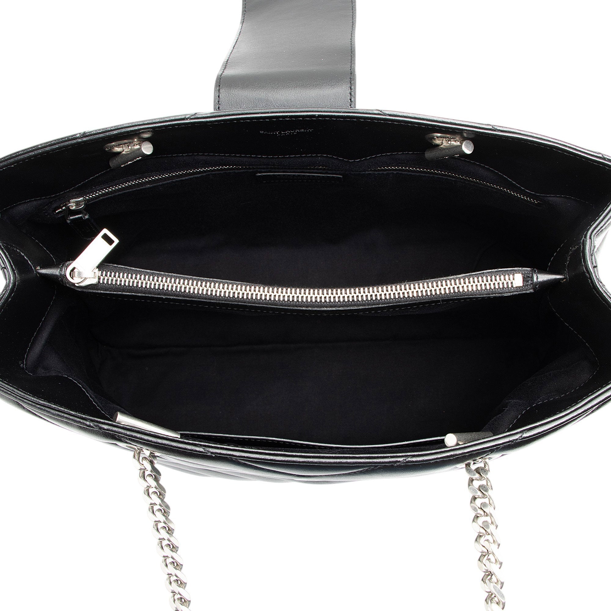 Saint Laurent Matelasse Calfskin Monogram LouLou Large Shopper Tote