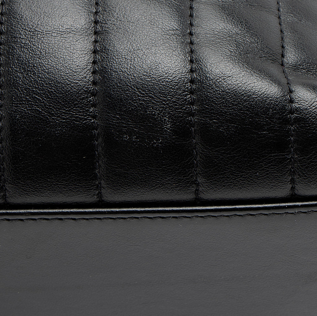 Saint Laurent Matelasse Calfskin Monogram LouLou Medium Backpack (SHF-TSOSNw)