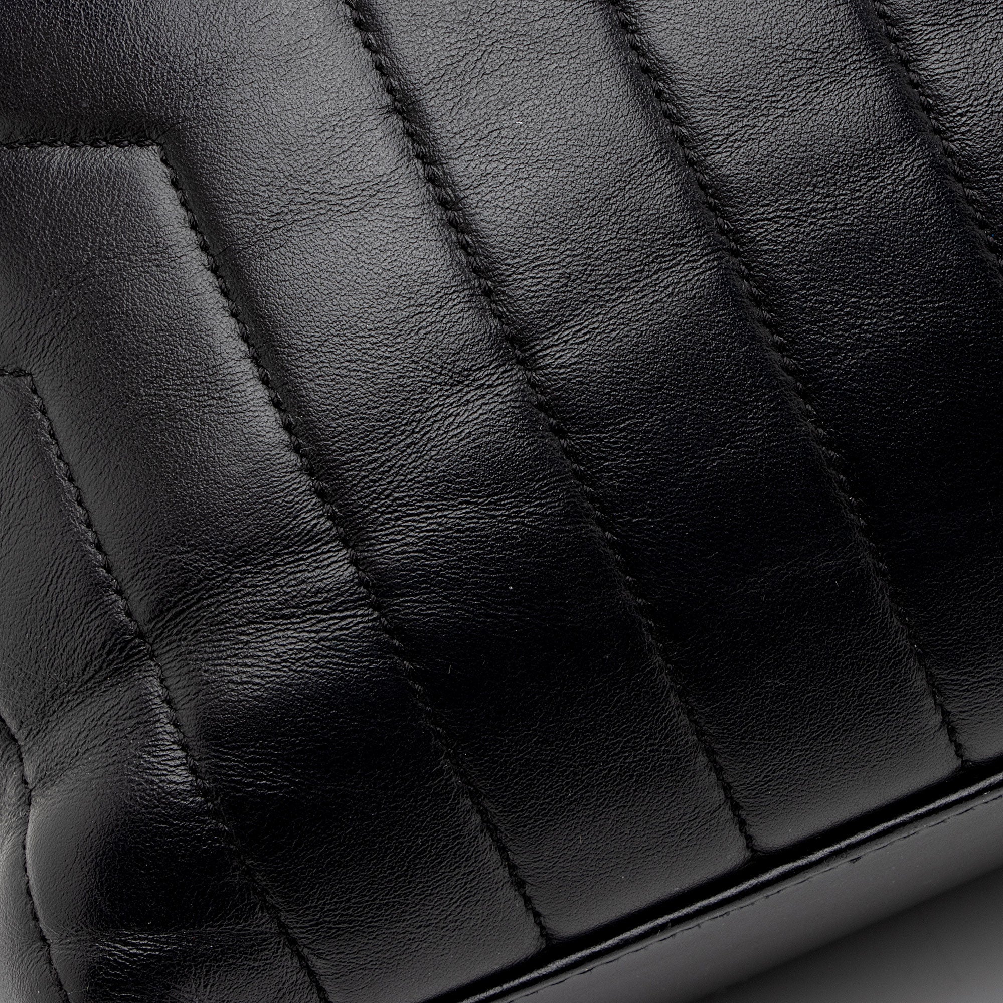 Saint Laurent Matelasse Calfskin Monogram LouLou Medium Backpack
