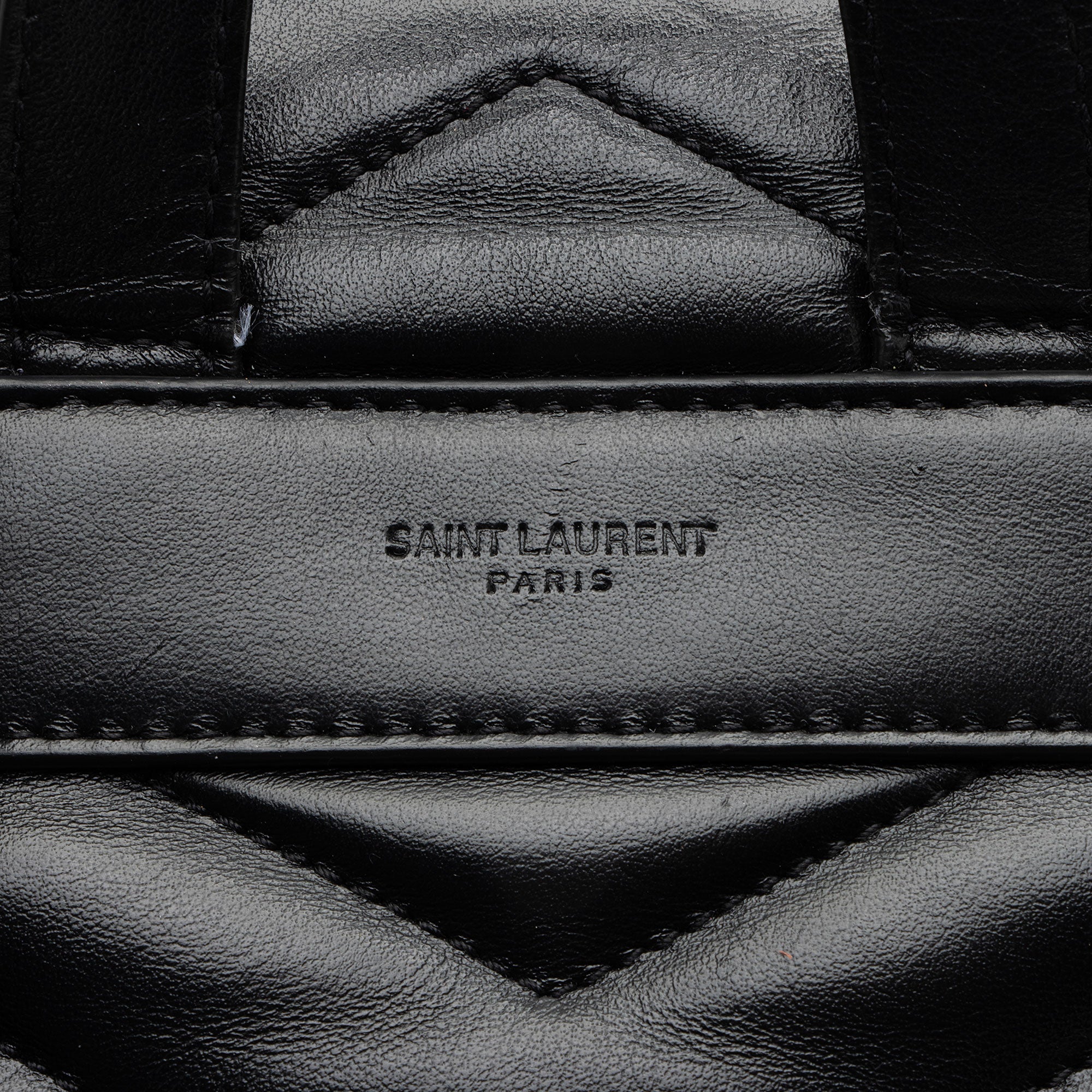 Saint Laurent Matelasse Calfskin Monogram LouLou Medium Backpack