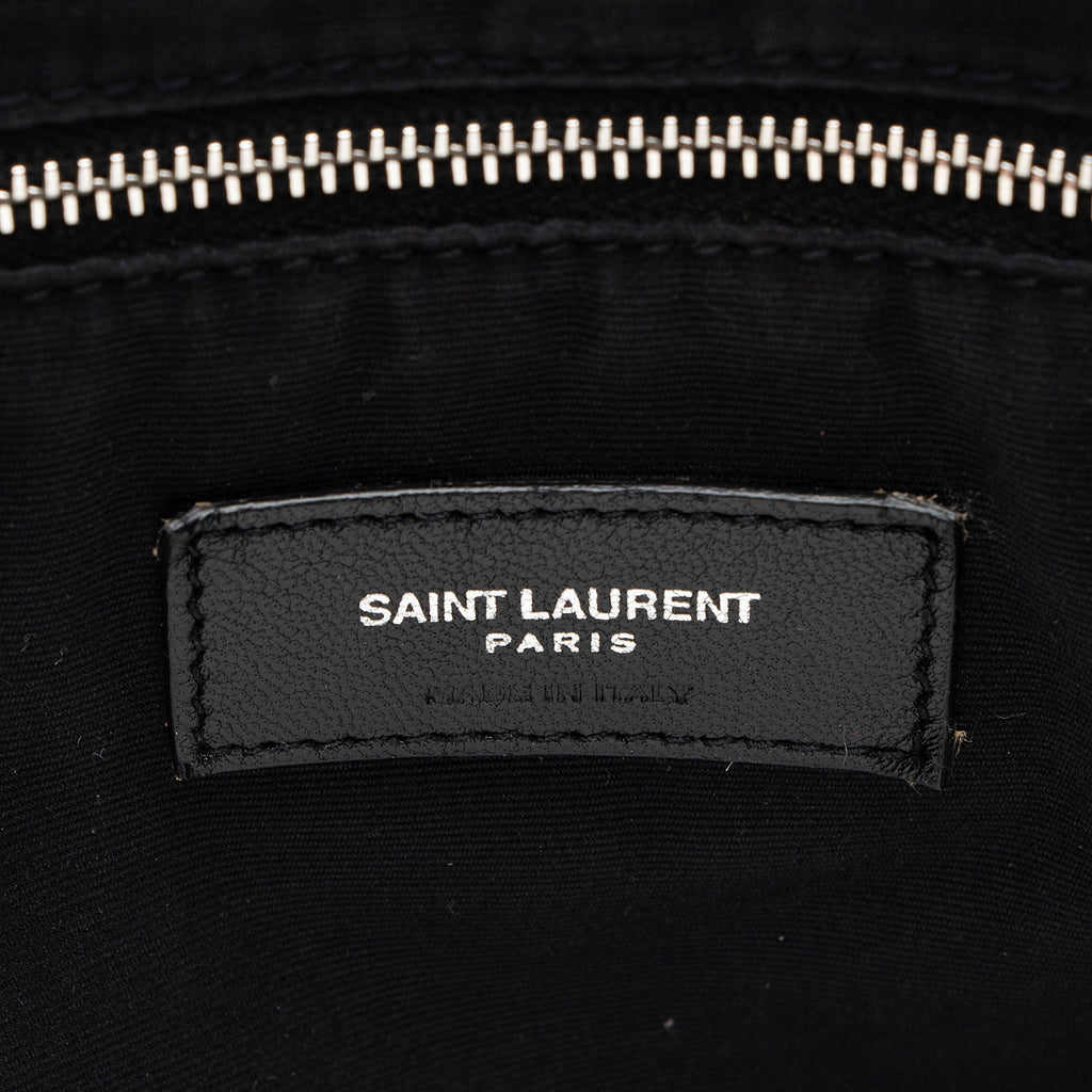 Saint Laurent Matelasse Calfskin Monogram LouLou Medium Backpack