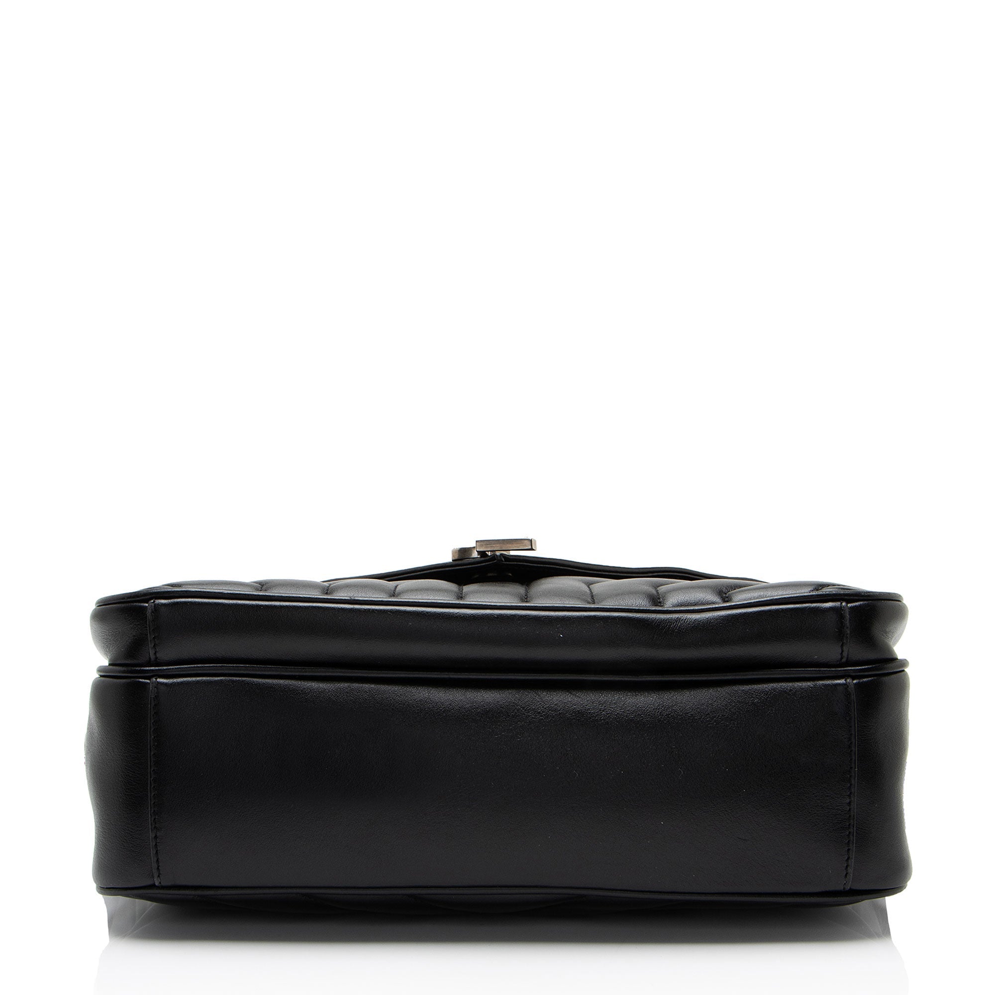 Saint Laurent Matelasse Calfskin Monogram LouLou Slouchy Large Shoulder Bag