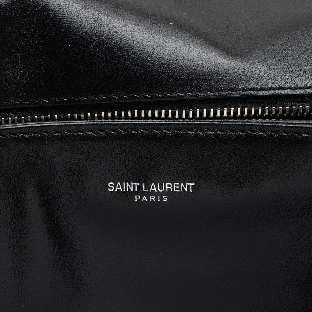 Saint Laurent Matelasse Calfskin Monogram LouLou Slouchy Large Shoulder Bag