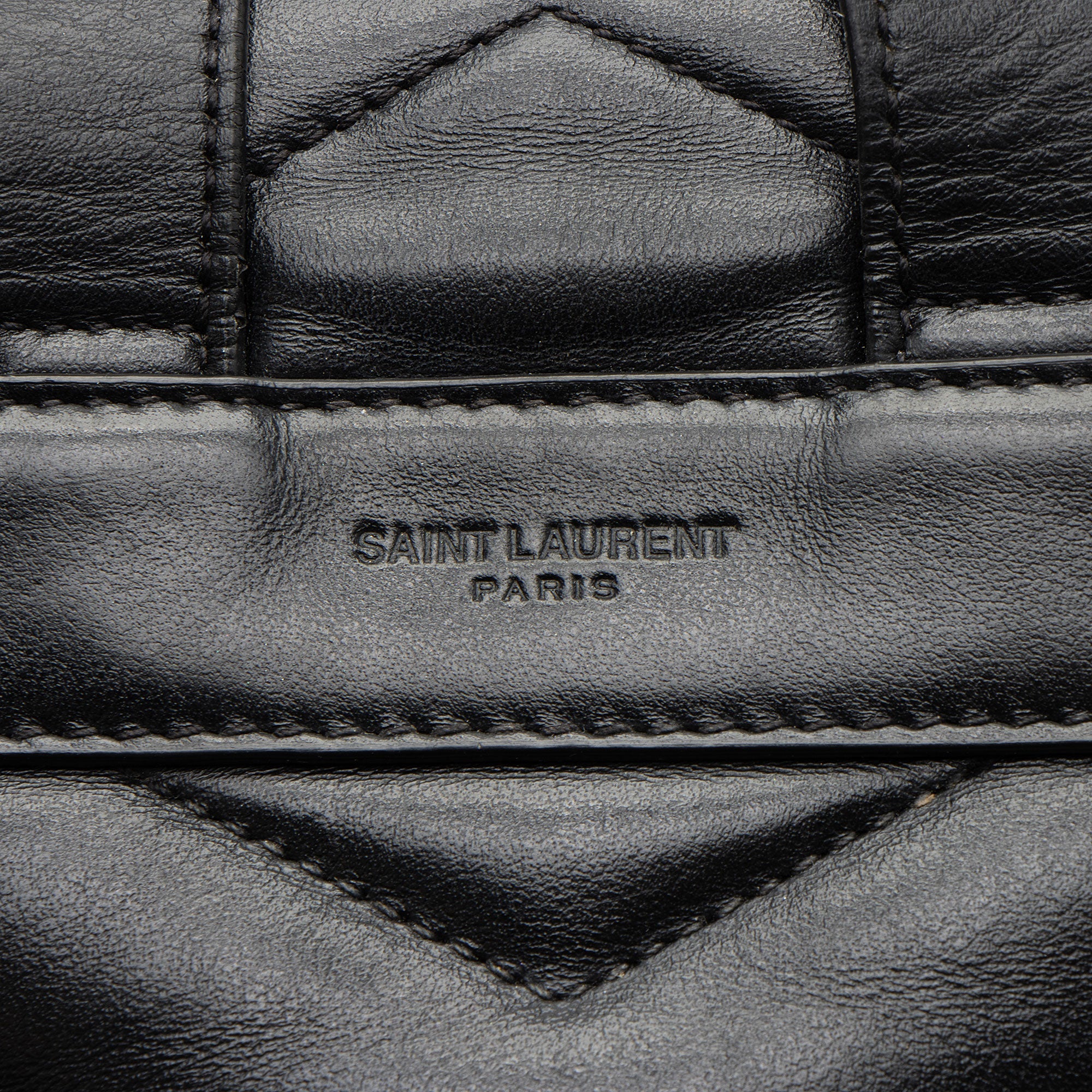Saint Laurent Matelasse Calfskin Monogram LouLou Small Backpack