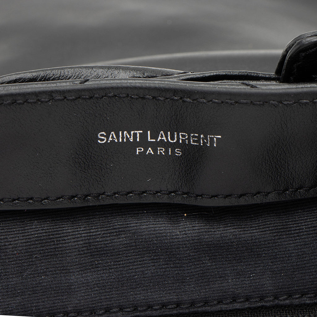 Saint Laurent Matelasse Calfskin Monogram LouLou Small Backpack