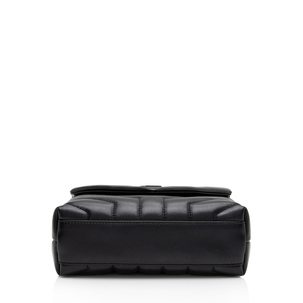 Saint Laurent Matelasse Calfskin Monogram LouLou Toy Crossbody (SHF-mABiaH)