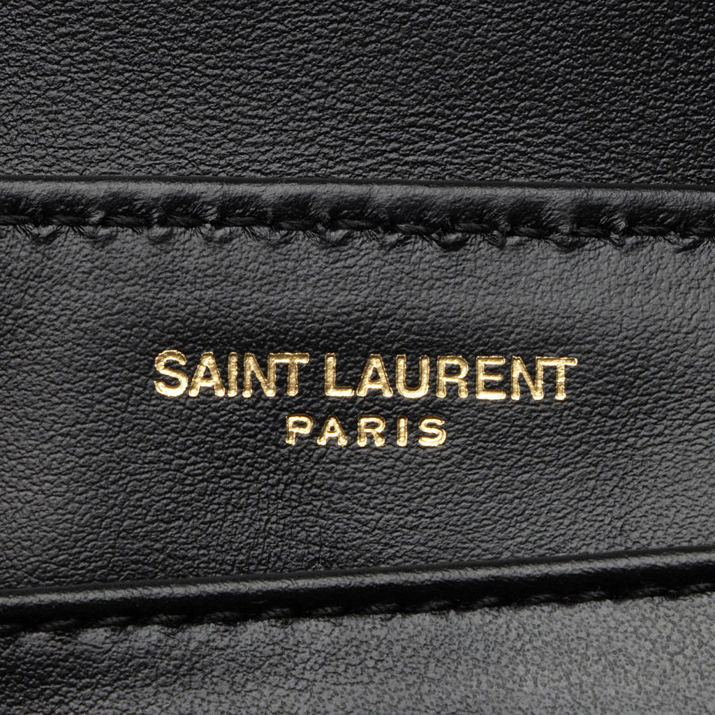 Saint Laurent Matelasse Calfskin Monogram LouLou Toy Crossbody Bag (SHF-4hU5Ge)