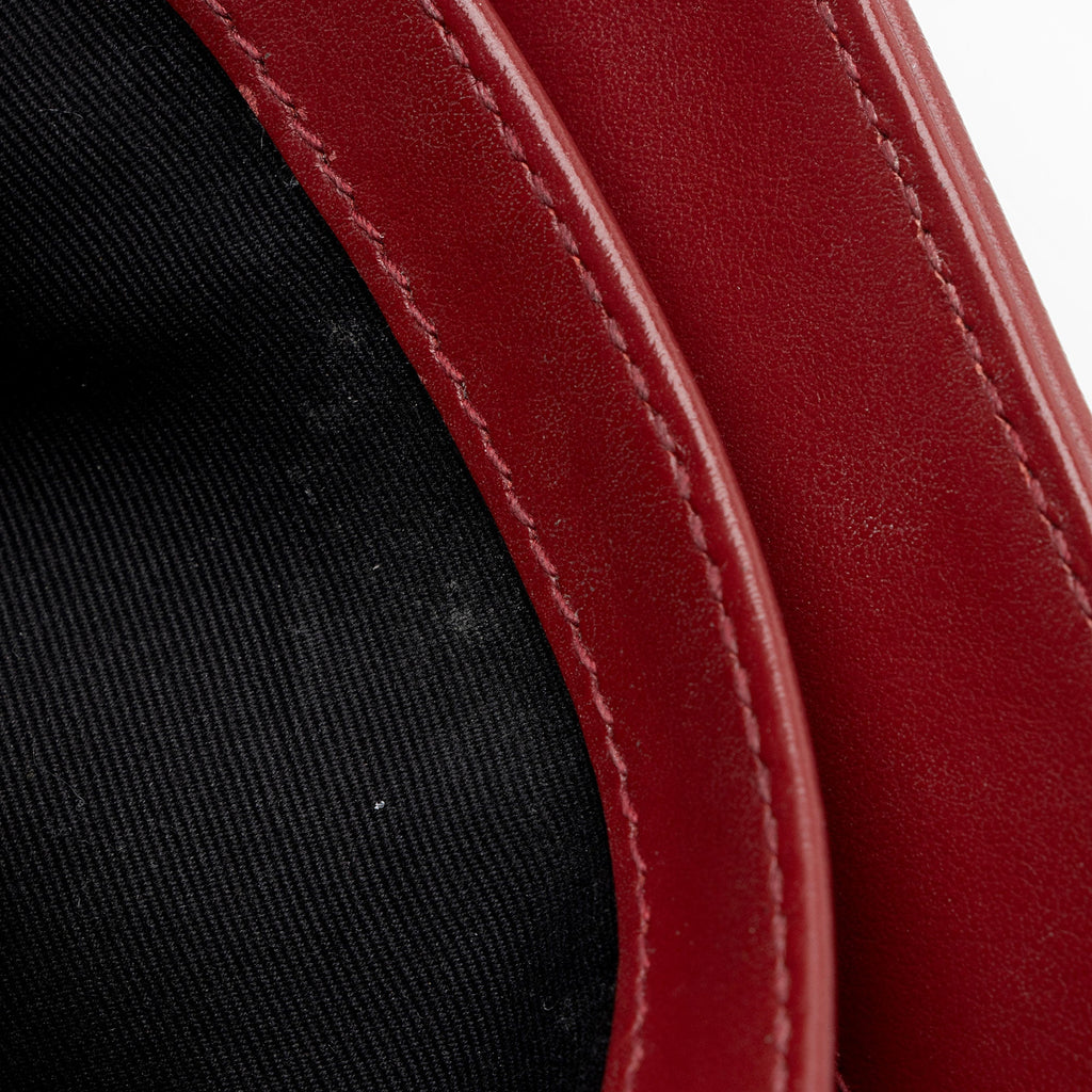 Saint Laurent Matelasse Calfskin Monogram LouLou Toy Crossbody (SHF-PXzdWg)