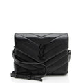 Saint Laurent Matelasse Calfskin Monogram LouLou Toy Crossbody (SHF-oHahXx)