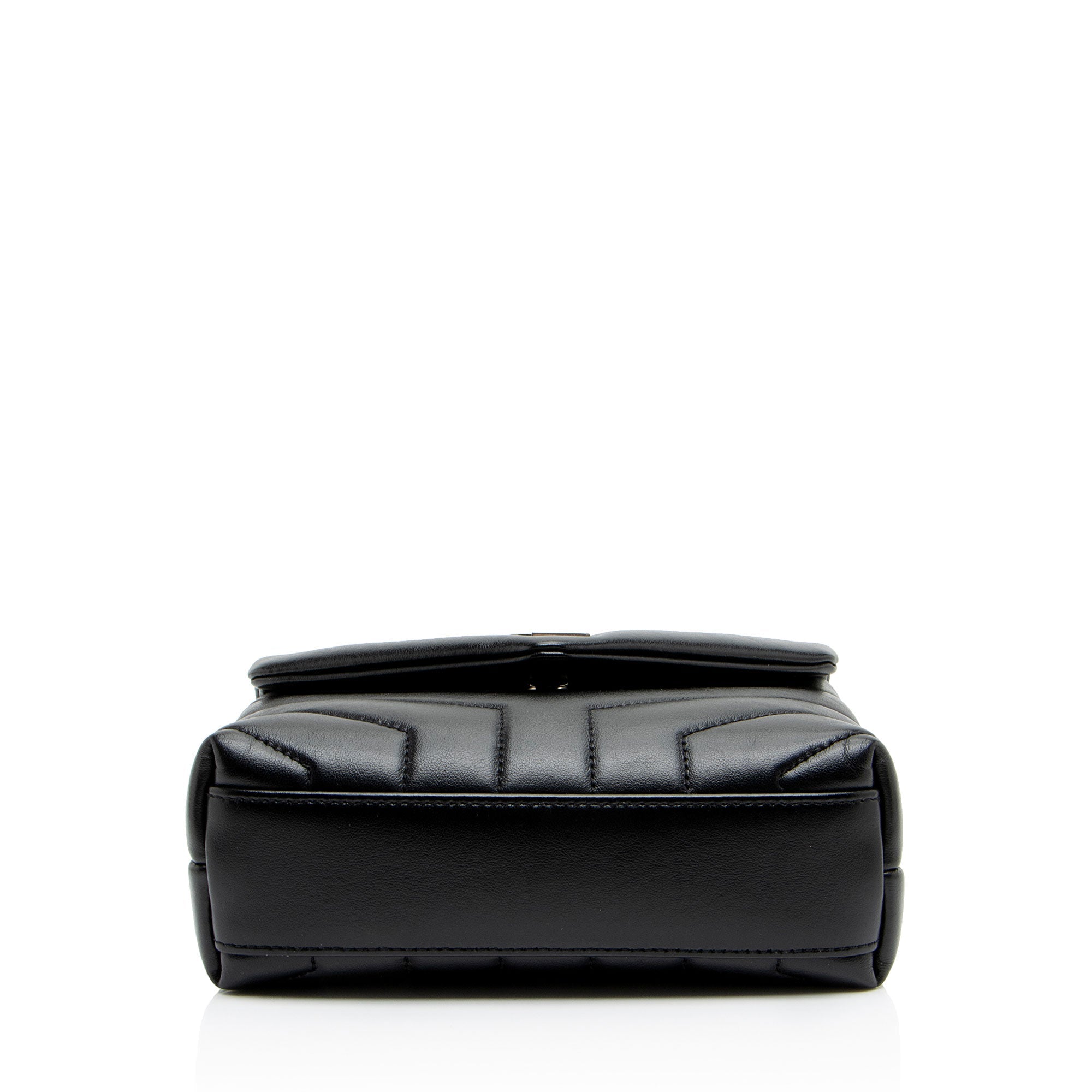 Saint Laurent Matelasse Calfskin Monogram LouLou Toy Crossbody