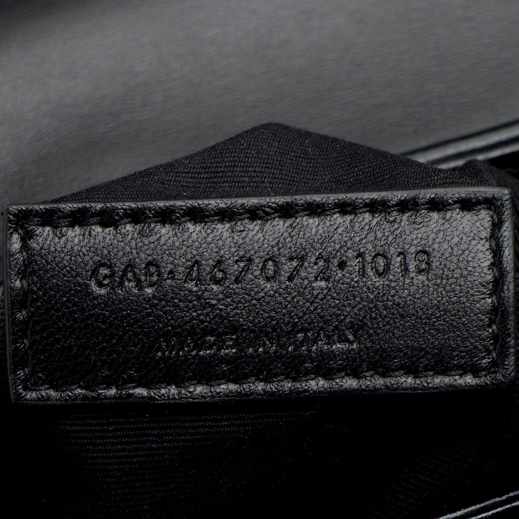 Saint Laurent Matelasse Calfskin Monogram LouLou Toy Crossbody