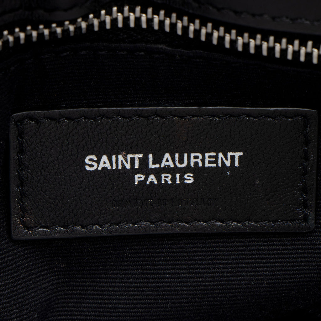 Saint Laurent Matelasse Calfskin Monogram LouLou Toy Crossbody