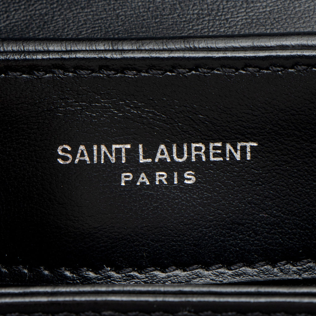 Saint Laurent Matelasse Calfskin Monogram LouLou Toy Crossbody