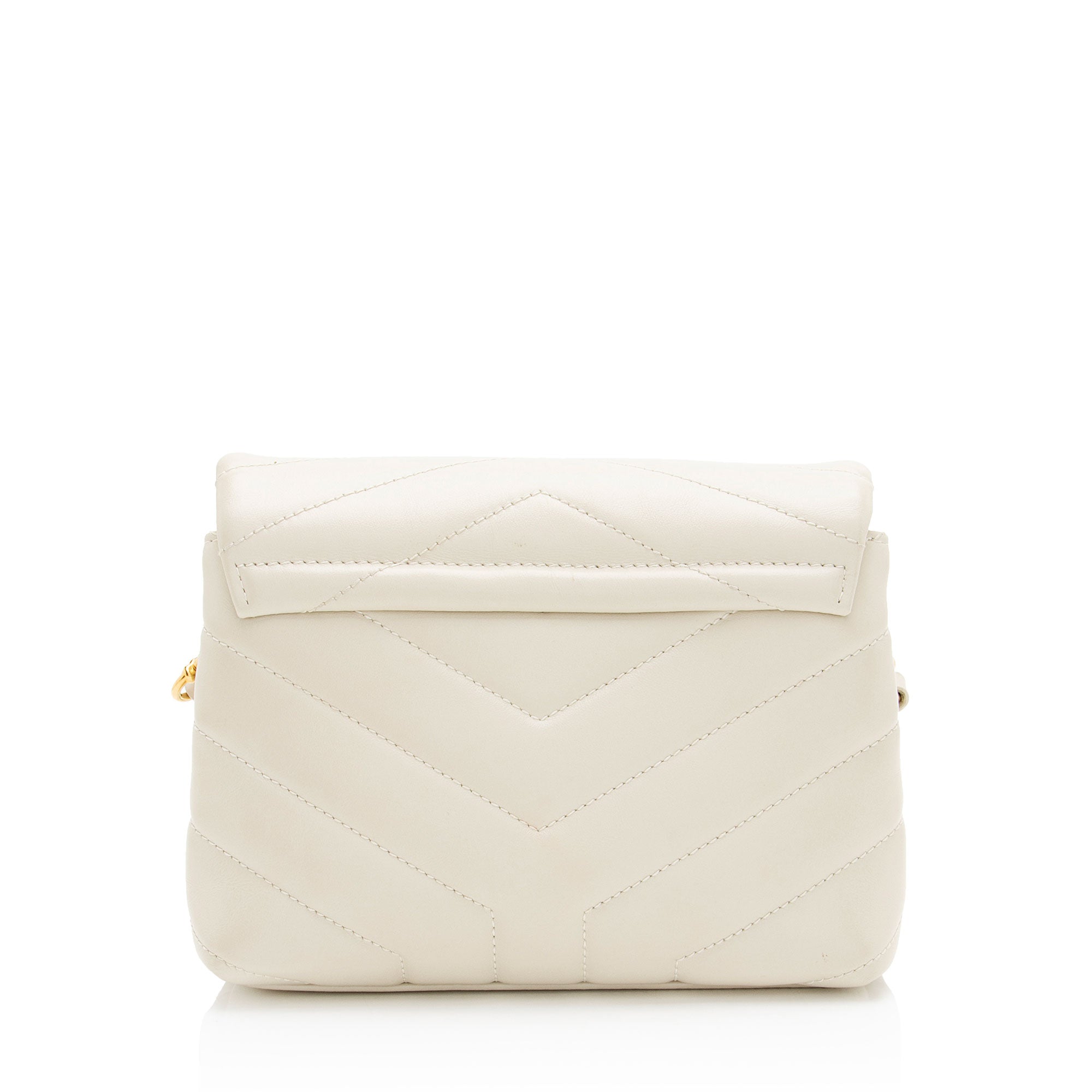 Saint Laurent Matelasse Calfskin Monogram LouLou Toy Crossbody