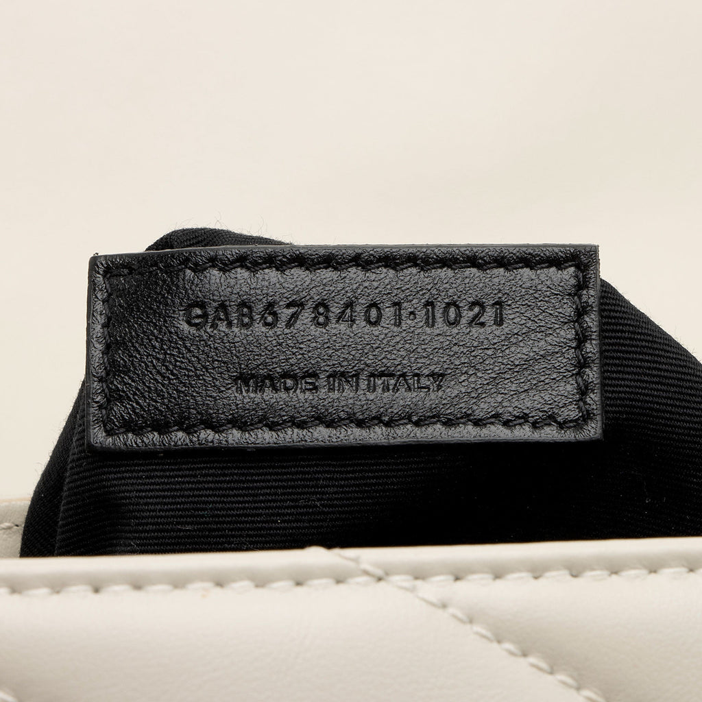 Saint Laurent Matelasse Calfskin Monogram LouLou Toy Crossbody