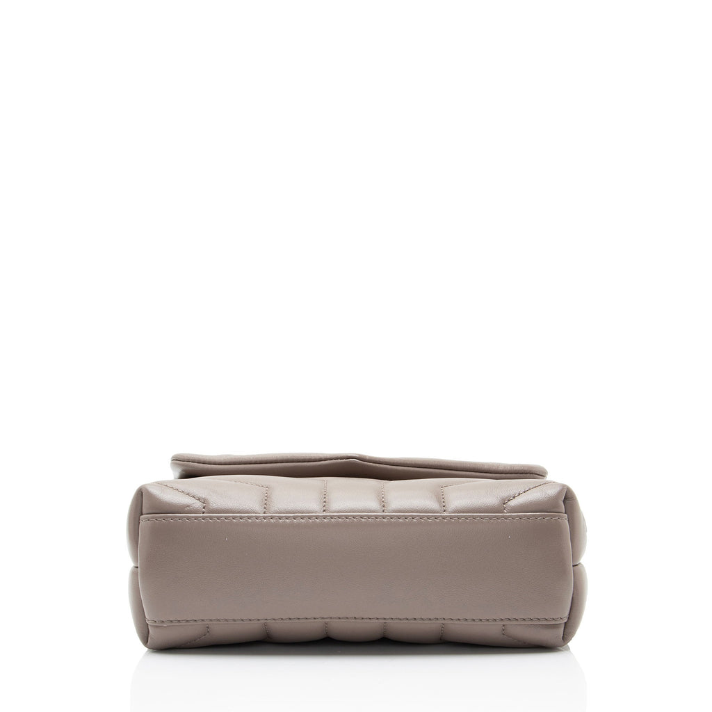 Saint Laurent Matelasse Calfskin Monogram LouLou Toy Crossbody