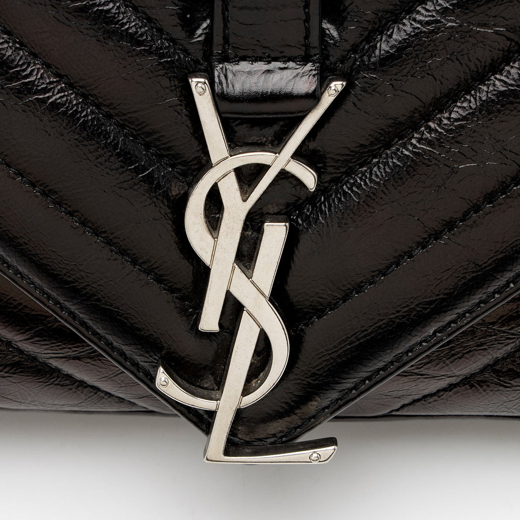 Saint Laurent Matelasse Calfskin Monogram Punk Chain Baby Crossbody