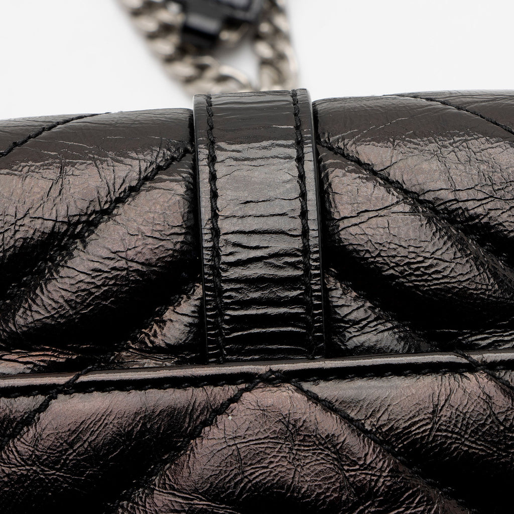 Saint Laurent Matelasse Calfskin Monogram Punk Chain Baby Crossbody