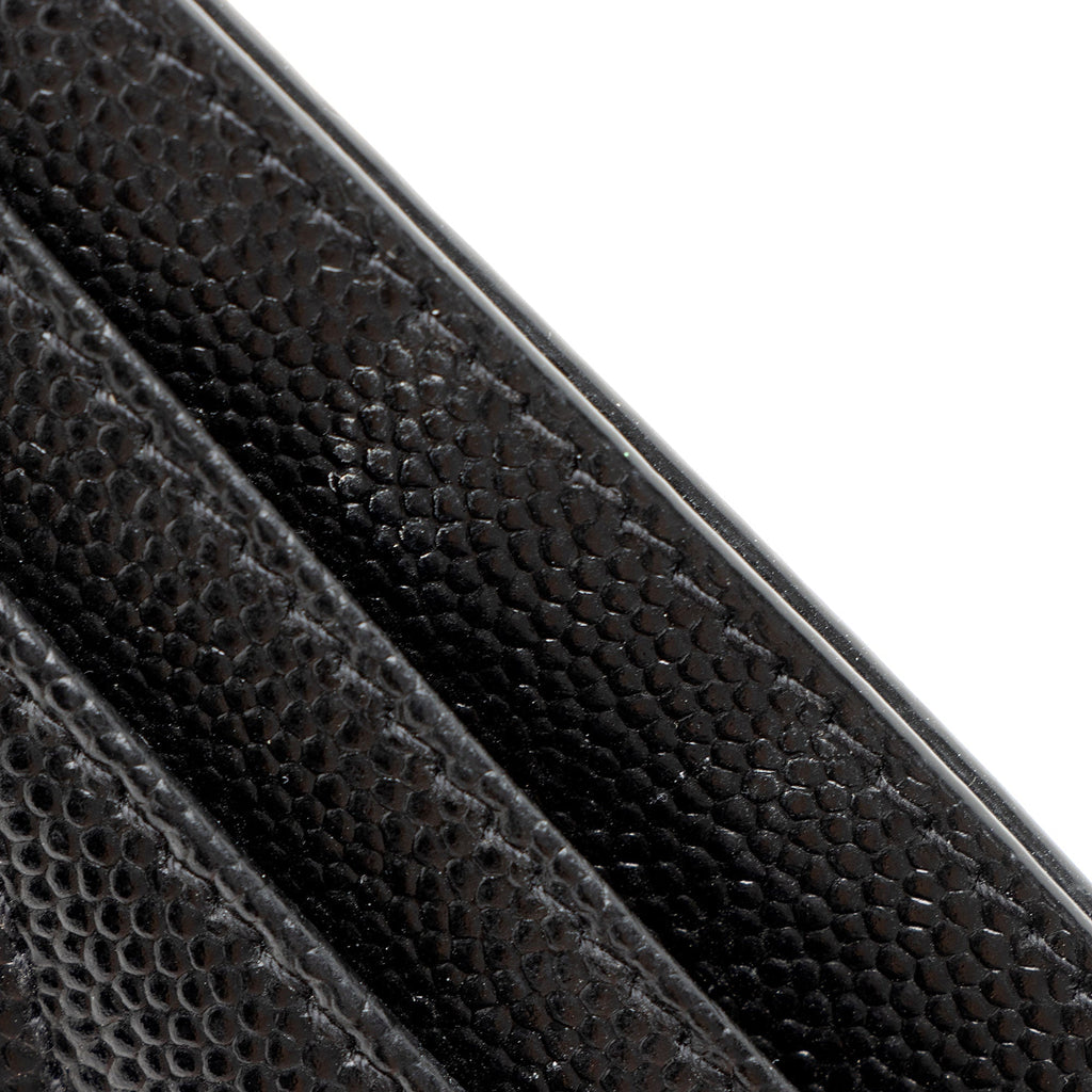 Saint Laurent Matelasse Grain de Poudre Monogram Card Case