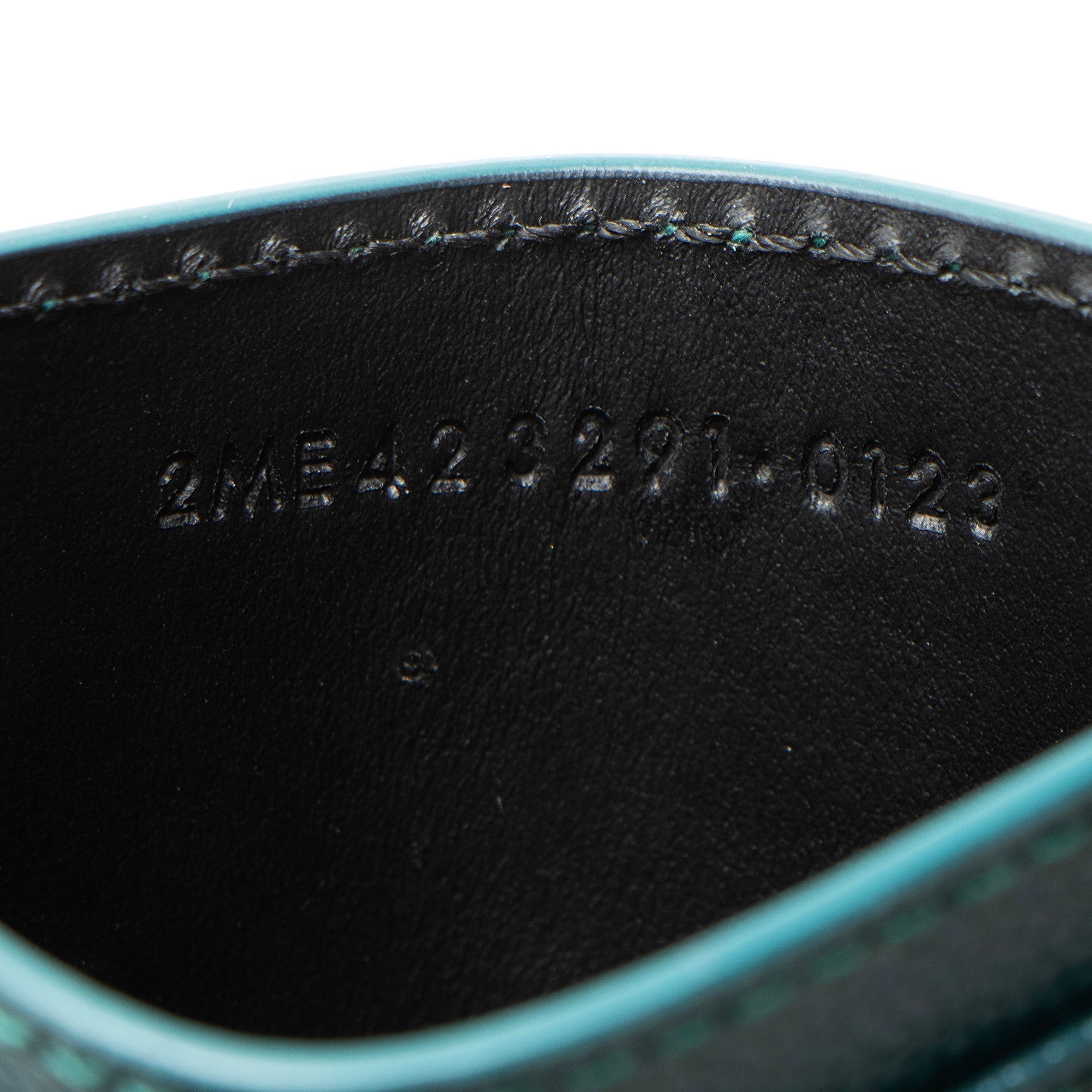 Saint Laurent Matelasse Grain de Poudre Monogram Card Case