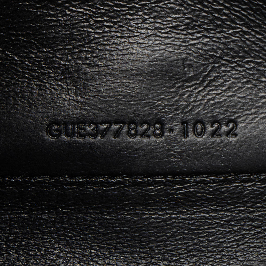 Saint Laurent Matelasse Grain de Poudre Monogram Chain Wallet