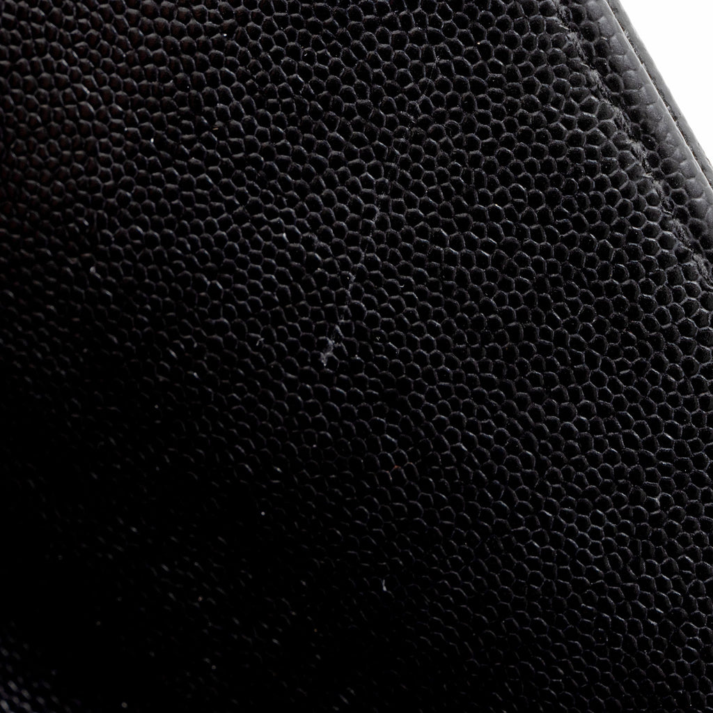 Saint Laurent Matelasse Grain de Poudre Monogram Chain Wallet
