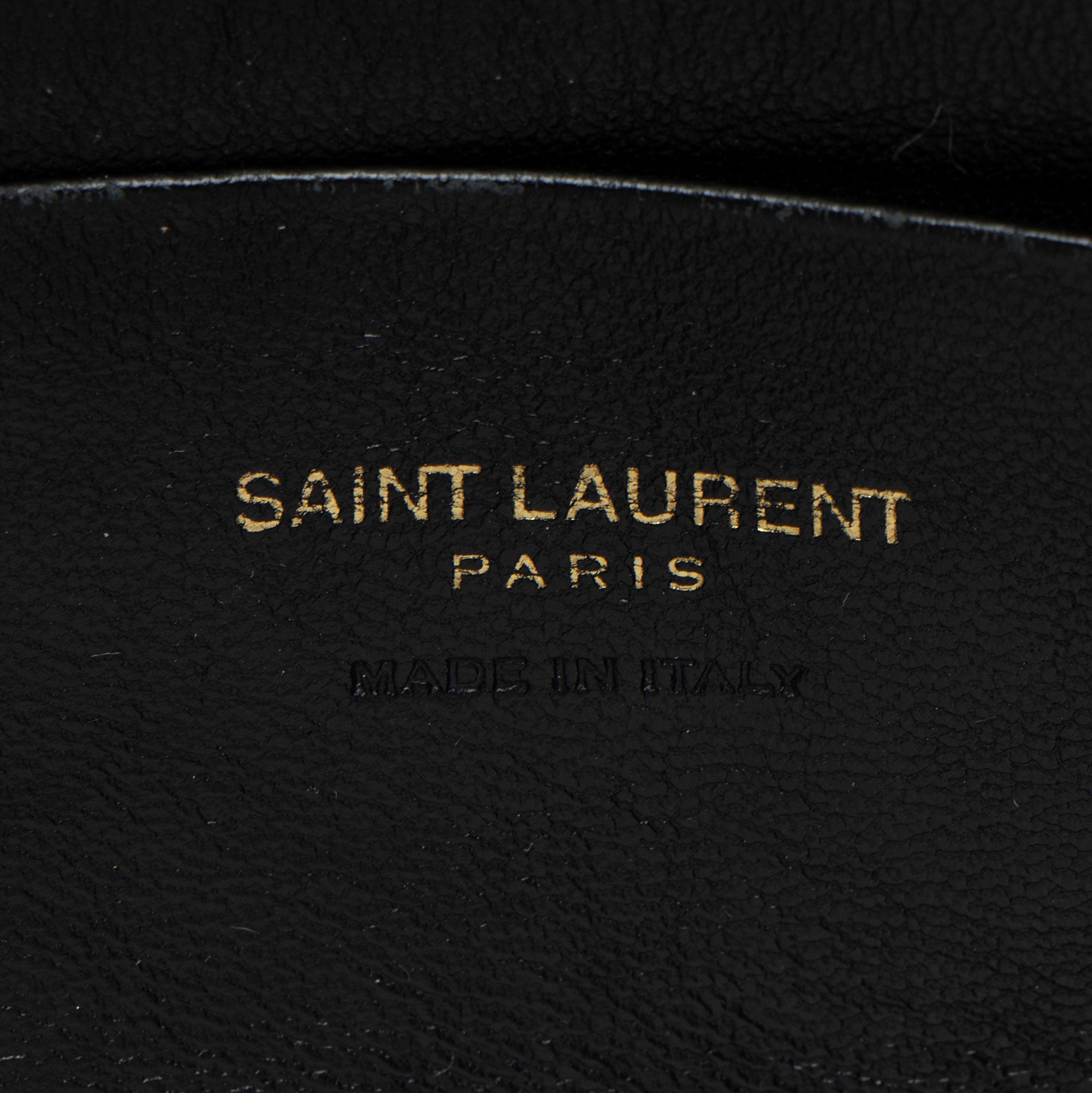 Saint Laurent Matelasse Grain de Poudre Monogram Lou Mini Camera Bag