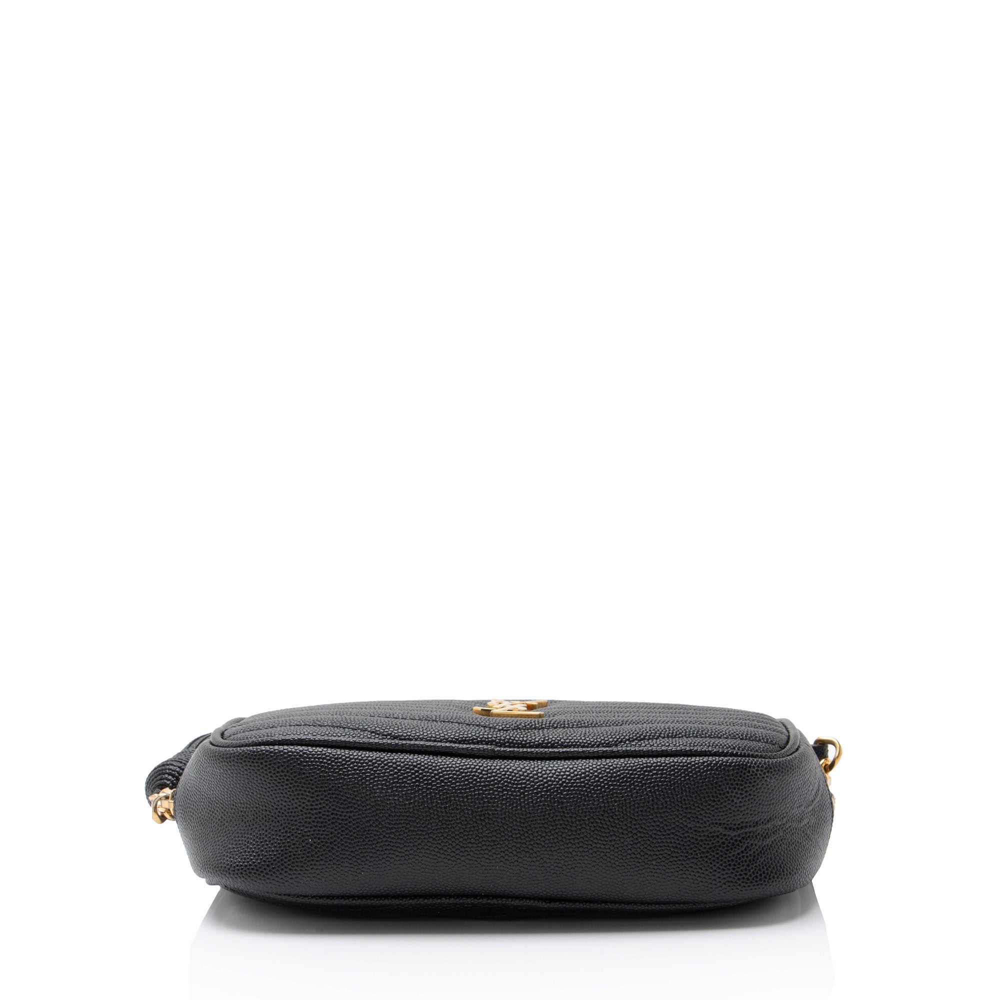 Saint Laurent Matelasse Grain de Poudre Monogram Lou Mini Camera Bag