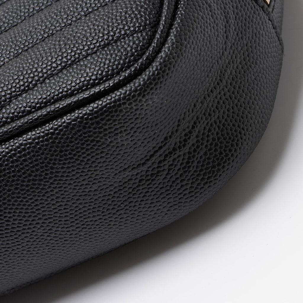 Saint Laurent Matelasse Grain de Poudre Monogram Lou Mini Camera Bag