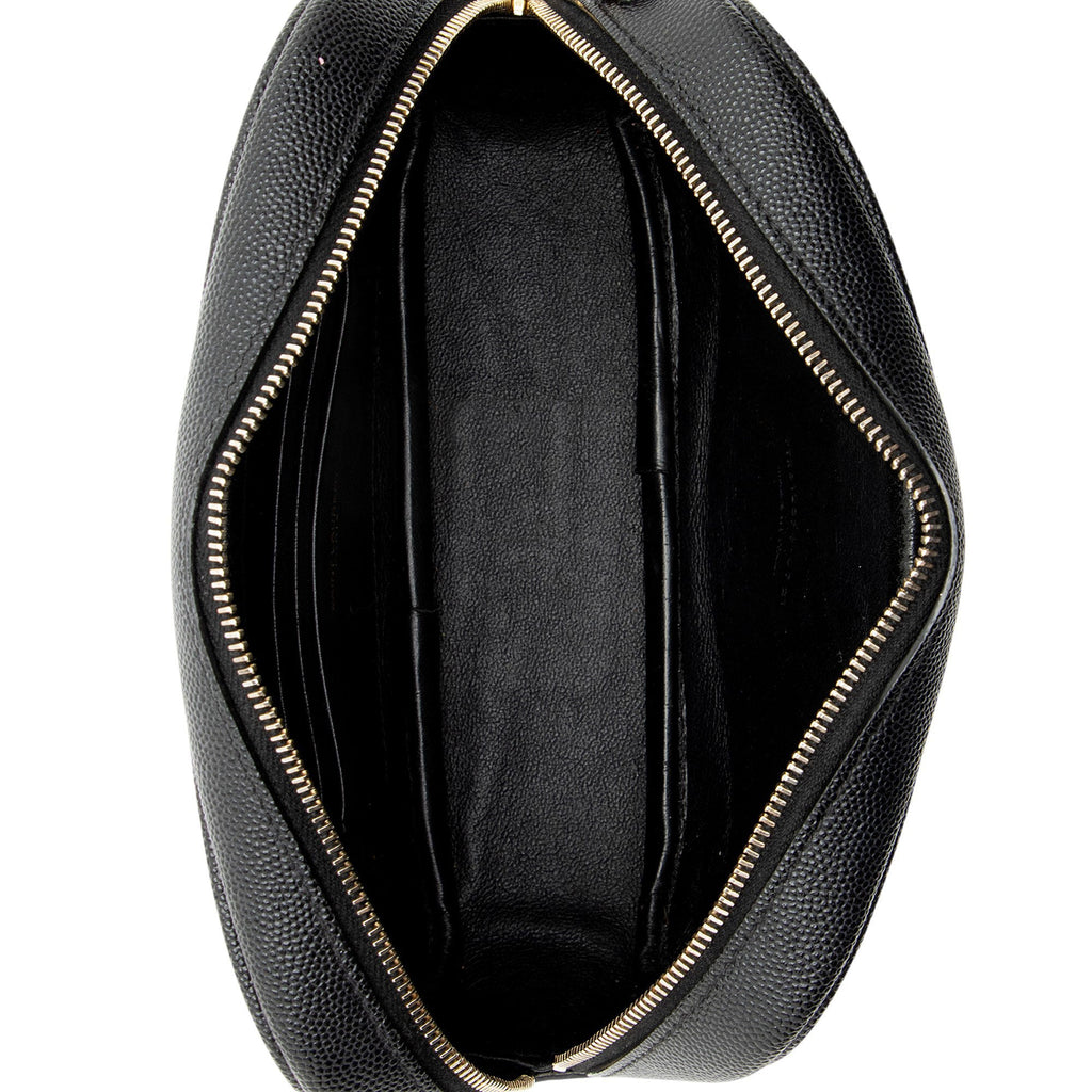 Saint Laurent Matelasse Grain de Poudre Monogram Lou Mini Camera Bag