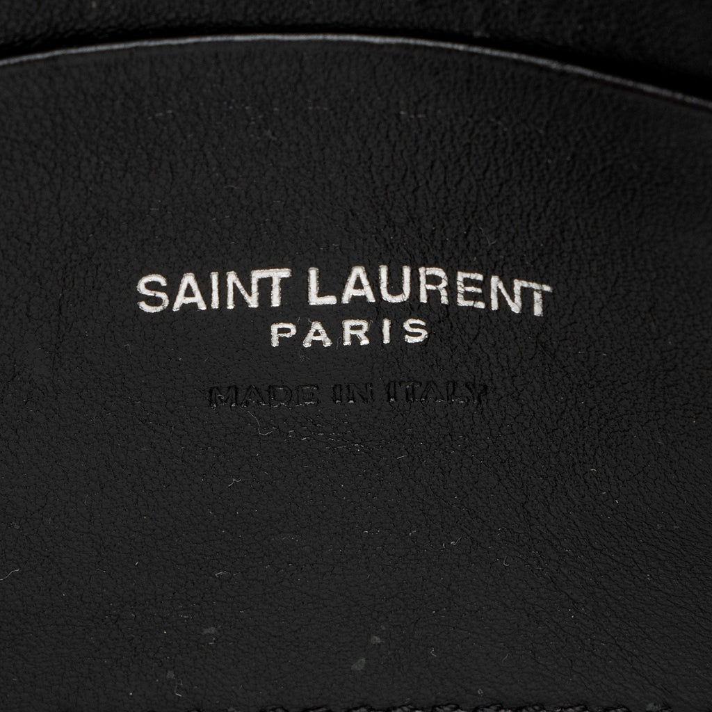 Saint Laurent Matelasse Grain de Poudre Monogram Lou Mini Camera Bag