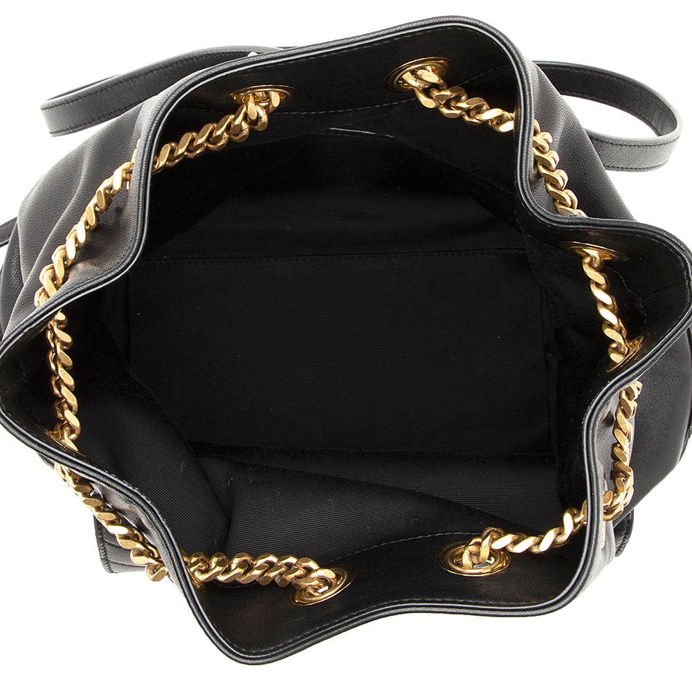 Saint Laurent Matelasse Lambskin Joe Backpack (SHF-21520)