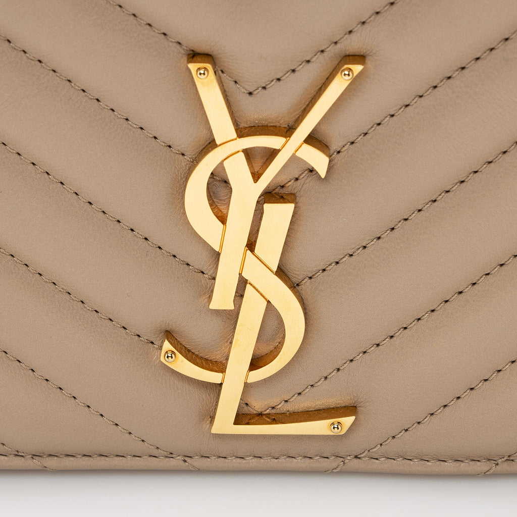 Saint Laurent Matelasse Lambskin Kate 99 Shoulder Bag (SHF-22633)